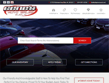 Tablet Screenshot of genesautosalesal.com